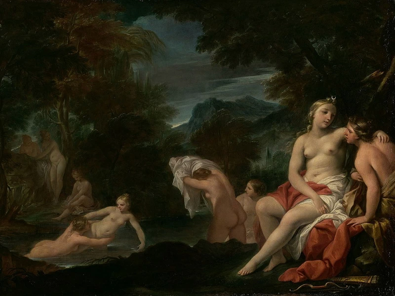 1654-Giovan Gioseffo Dal Sole - Il bagno di Diana - Kunsthistorisches Museum